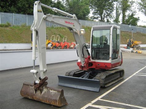 Takeuchi TB145 Midi Excavator Specs & Dimensions 